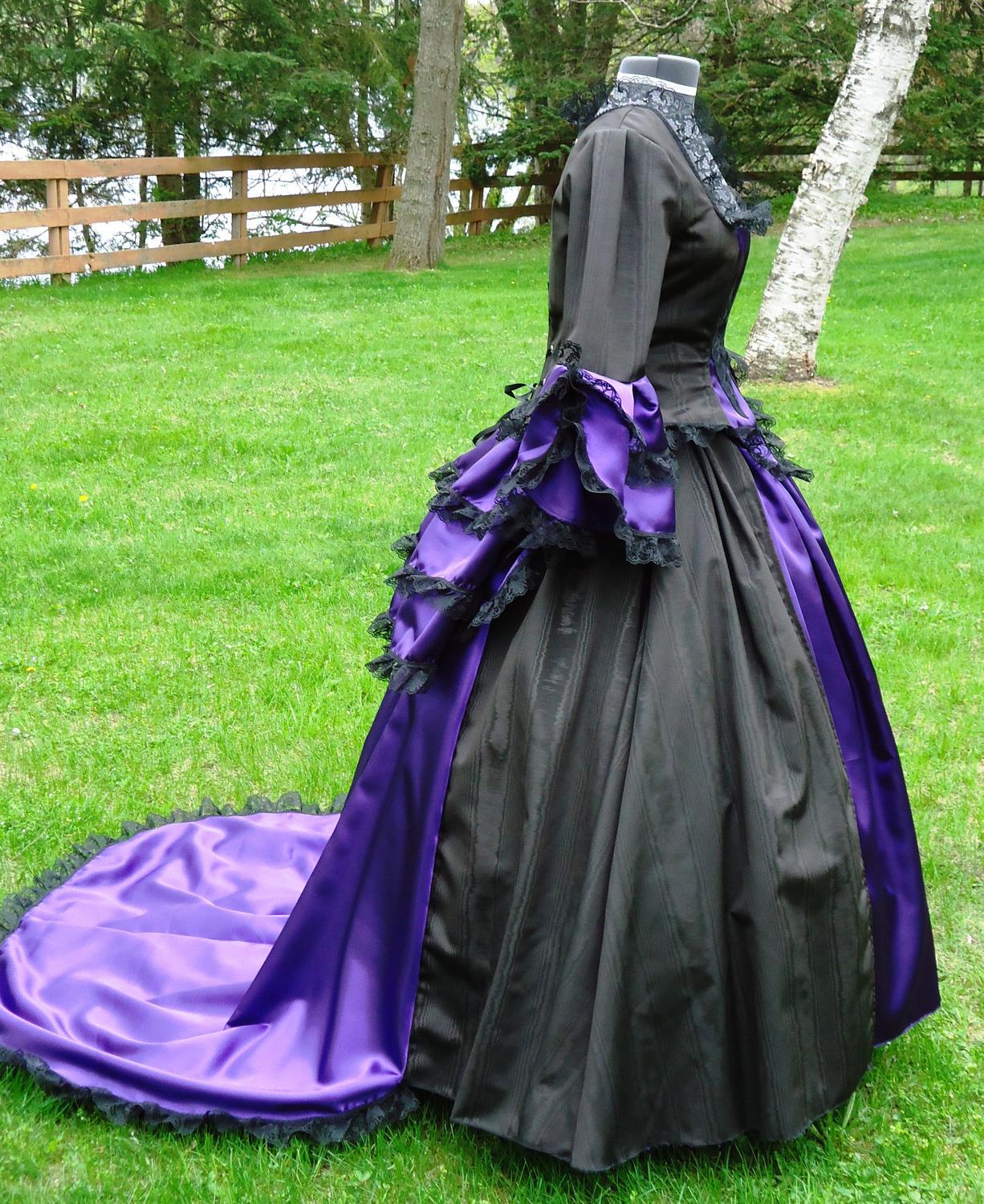 Victorian Pirate Bustle Gown
