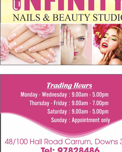 Infinity Nails and Beauty Studio logo