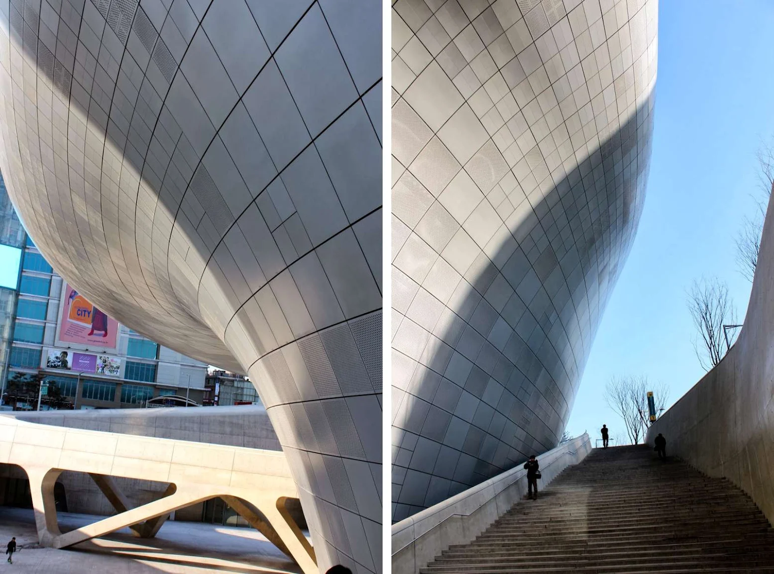 Open Dongdaemun Design Park Plaza by Zaha Hadid