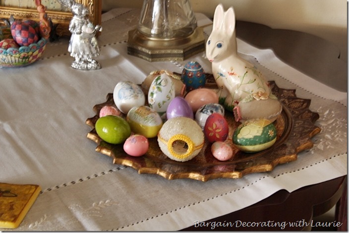 Easter Decor-Bargain Decorating with Laurie