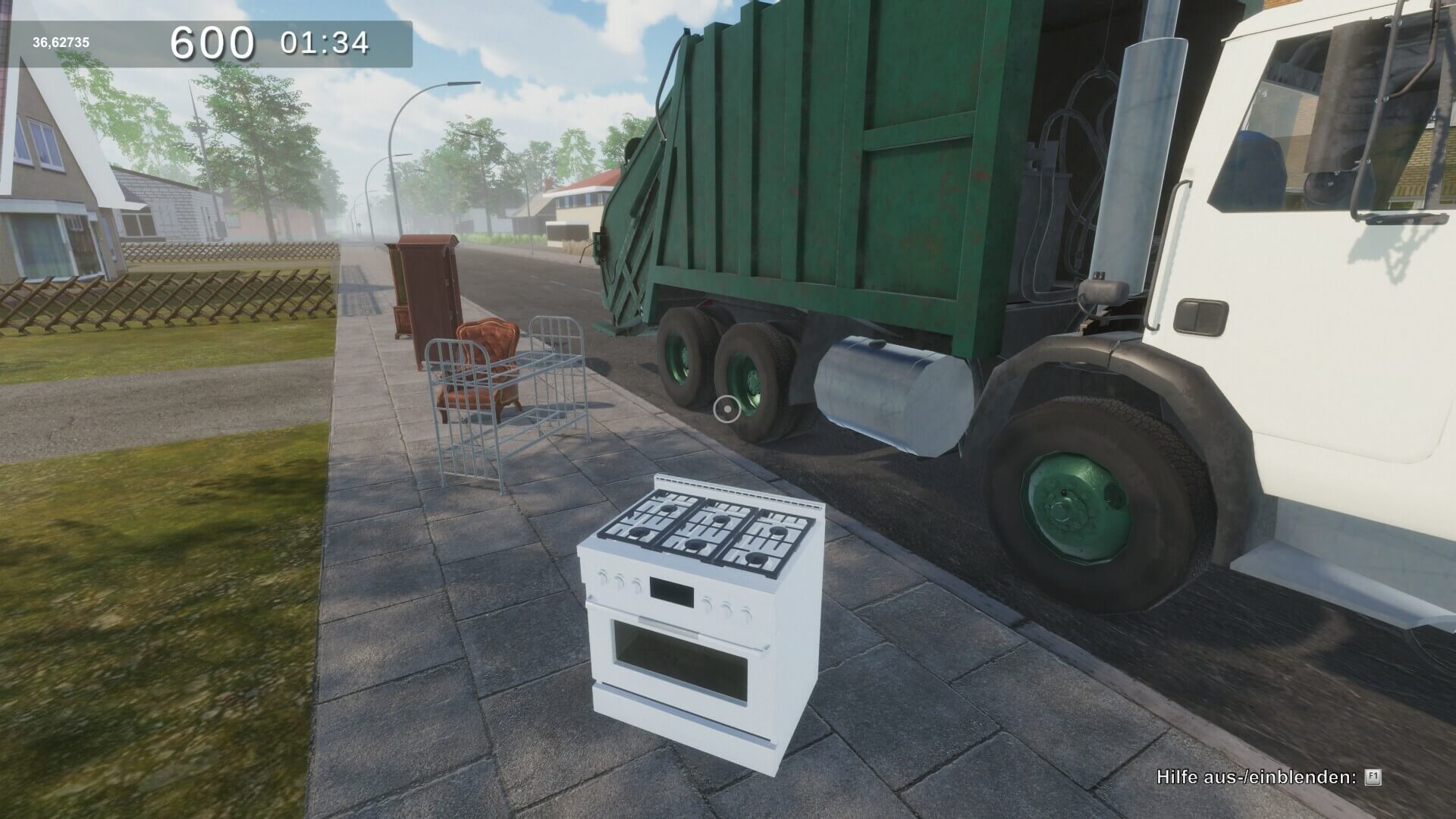 Simulador de caminhão de lixo. Garbage Truck Simulator
