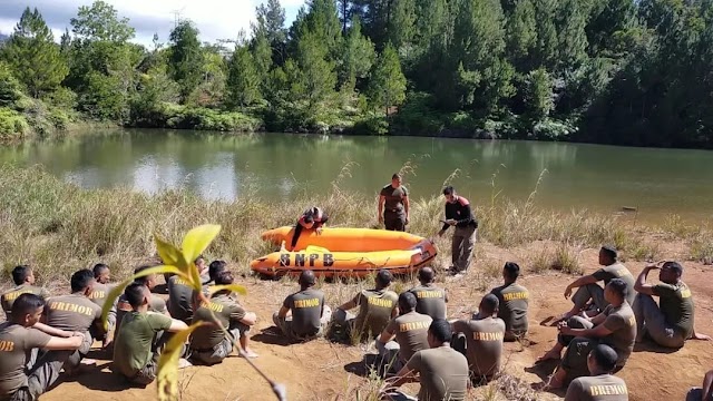 Tingkatkan Kemampuan, Batalyon C Brimob Polda Sumut Gelar Latihan SAR