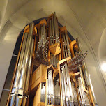 music box inside the Hallgrímskirkja in Reykjavik, Iceland 