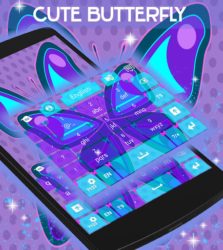免費下載個人化APP|キュートなバタフライキーボード app開箱文|APP開箱王