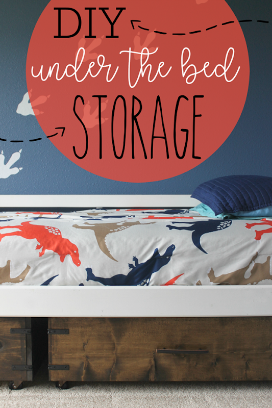 DIY Under the Bed Storage 