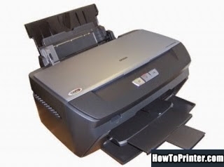 Reset Epson R265 printer by Epson resetter