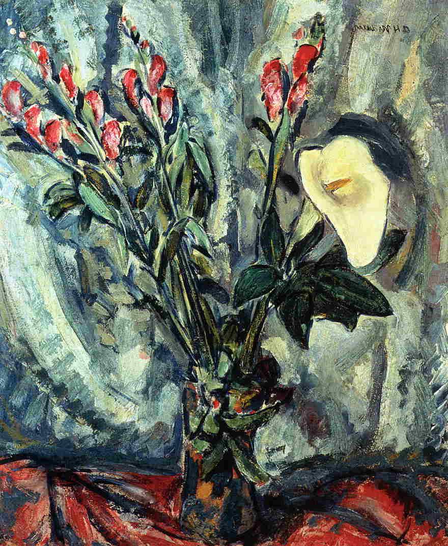 with Calla Lily 1926-1928