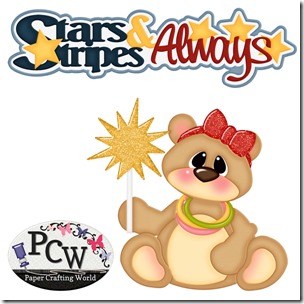 bear girl stars-stripes-always-pcw