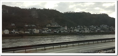 Village along Rhine River