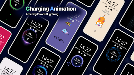 Screenshot Battery Charging Animation App