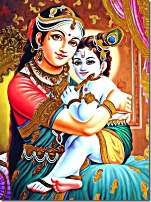 [Yashoda and Krishna]