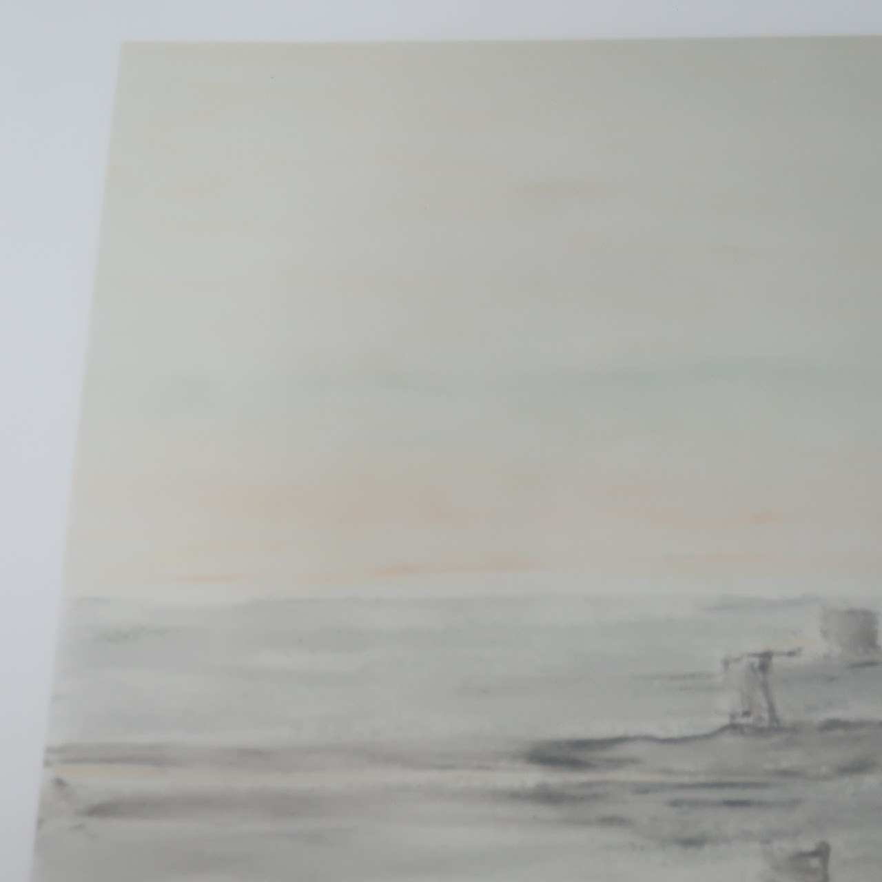 Susan Hall Signed Monoprint