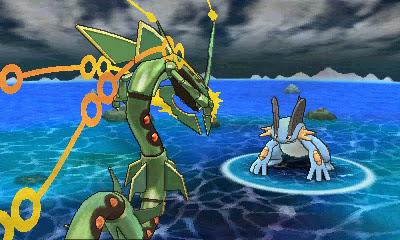 Mega evolução de Rayquaza, revelada