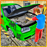 Car Mechanic Auto Workshop 3D  Icon