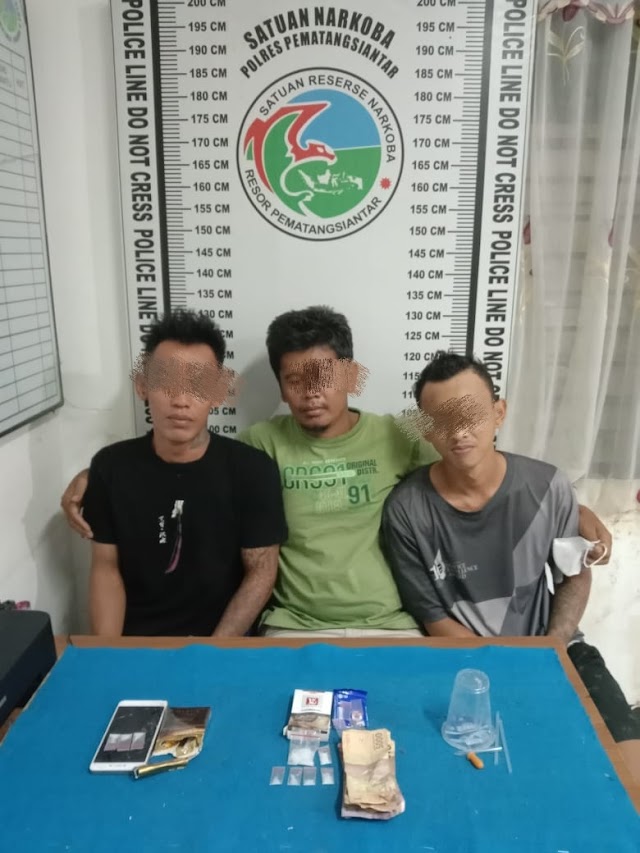 Berkat Nyanyian Dian, Polres Siantar Sita 4,13 Gram Sabu Dari Simalungun