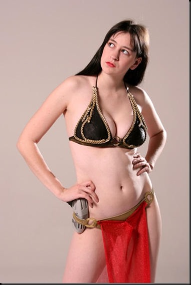 Princess Leia - Golden Bikini Cosplay_865825-0073