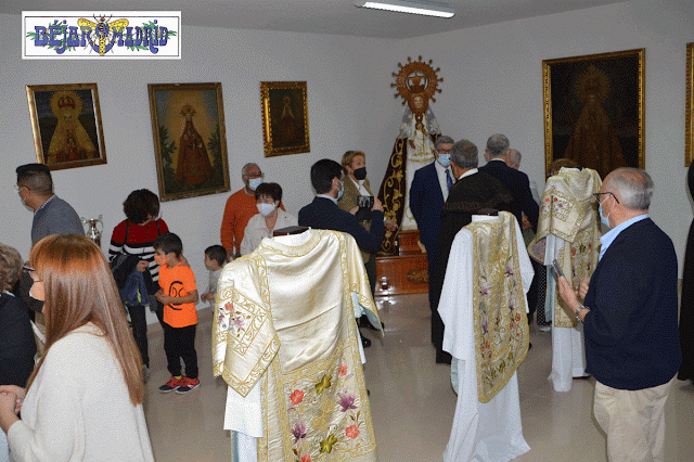 Inauguración de la muestra conmemorativa del 75 aniversario de la coronación de la Virgen del Castañar - 10 de octubre de 2021