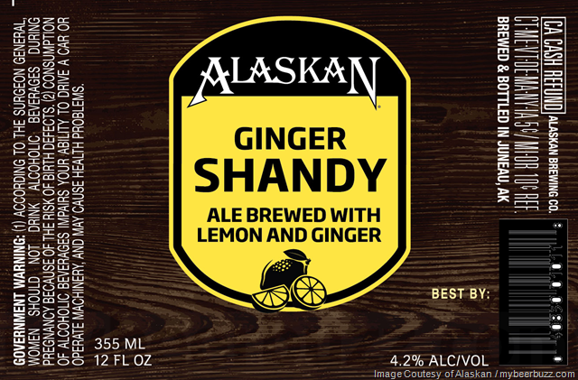 Alaskan Brewing - Ginger Shandy