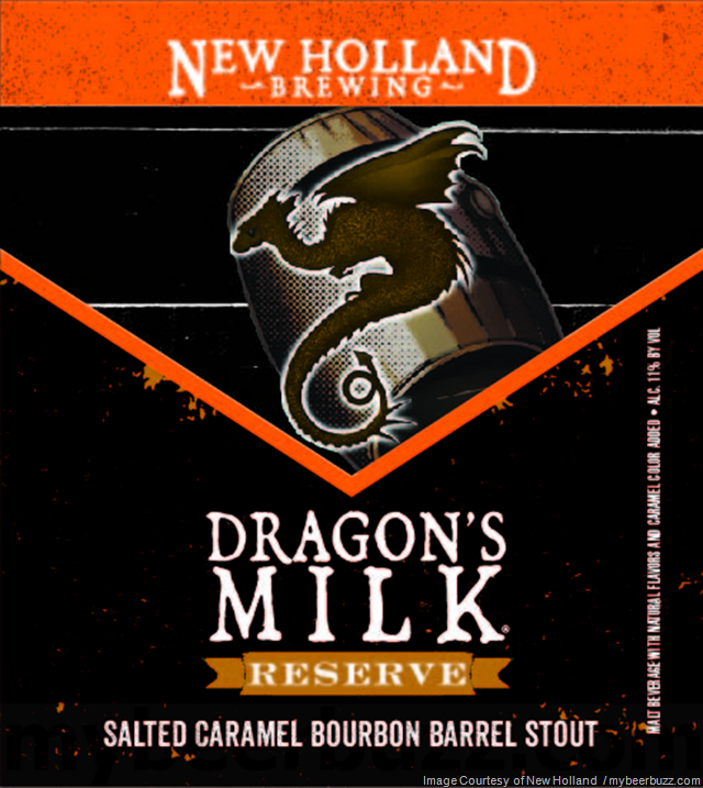 New Holland Adding Dragon’s Milk Reserve Salted Caramel Bourbon Stout