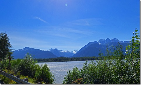 Between Haines Junction headed for Haines, close to Haines