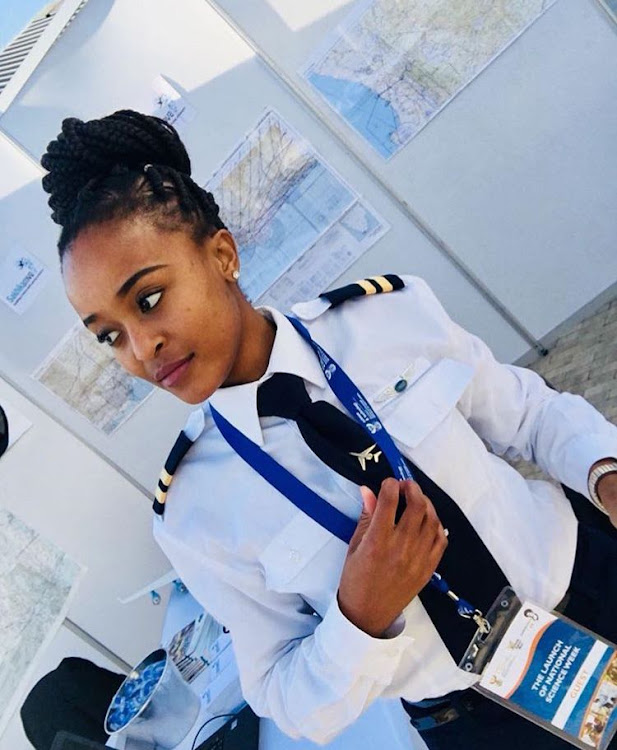 Pilot and entrepreneur Zandi Ngobe.