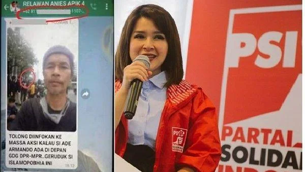 Dituduh Jadi Sarang Eks FPI dan HTI, Relawan Anies Serang Balik Grace Natalie: Sangat Berbahaya Buat Bangsa