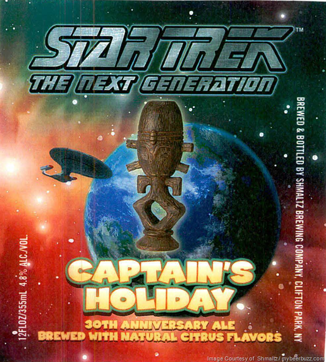 Shmaltz Brewing Adding Star Trek TNG Captain’s Holiday