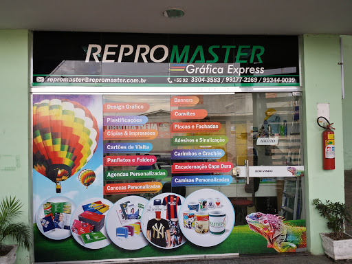 REPROMASTER Grafica Express, Centro Comercial Versalles, sala 02,, R. Goiânia, 1005 - Redenção, Manaus - AM, Brasil, Reprografia_Comercial, estado Amazonas