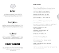 Aajisai menu 6