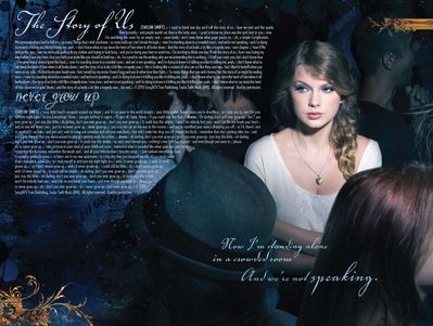 Taylor Swift Speak Now Album Booklet ~ DISNEY STAR UNIVERSE