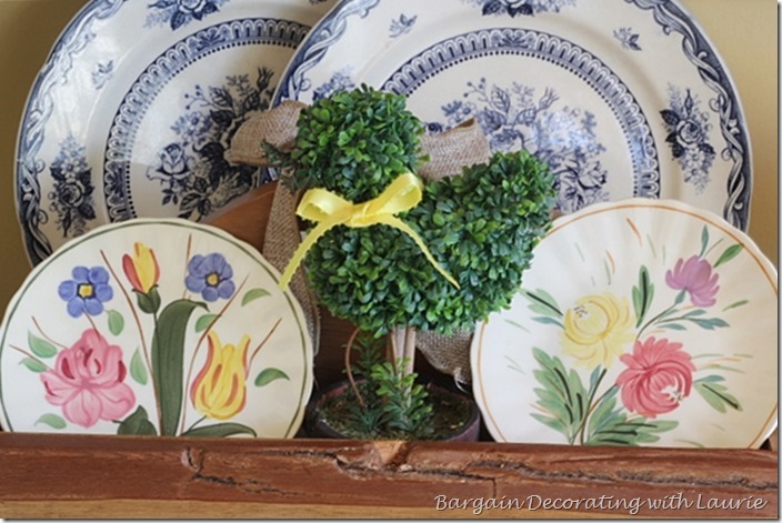 Spring Decor-Bargain Decorating with Laurie