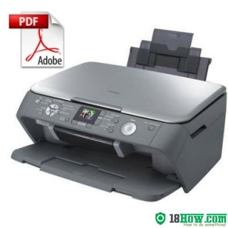 How to reset flashing lights for Epson CX7700 printer