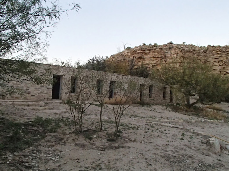 Big Bend State Park Hot Springs Abandoned Building