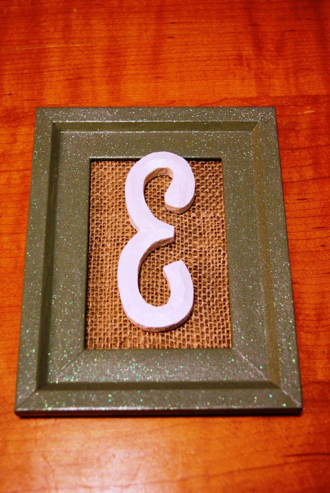 glittery-burlap goodness!