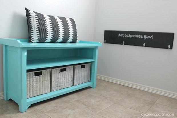 mudroom bench