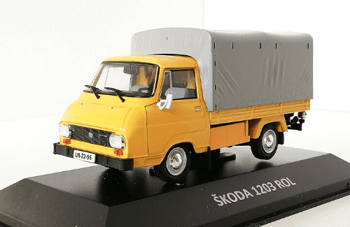 škoda collection de agostini, škoda 1203 rol 1:43