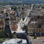 Ancien château : vue vers le sud