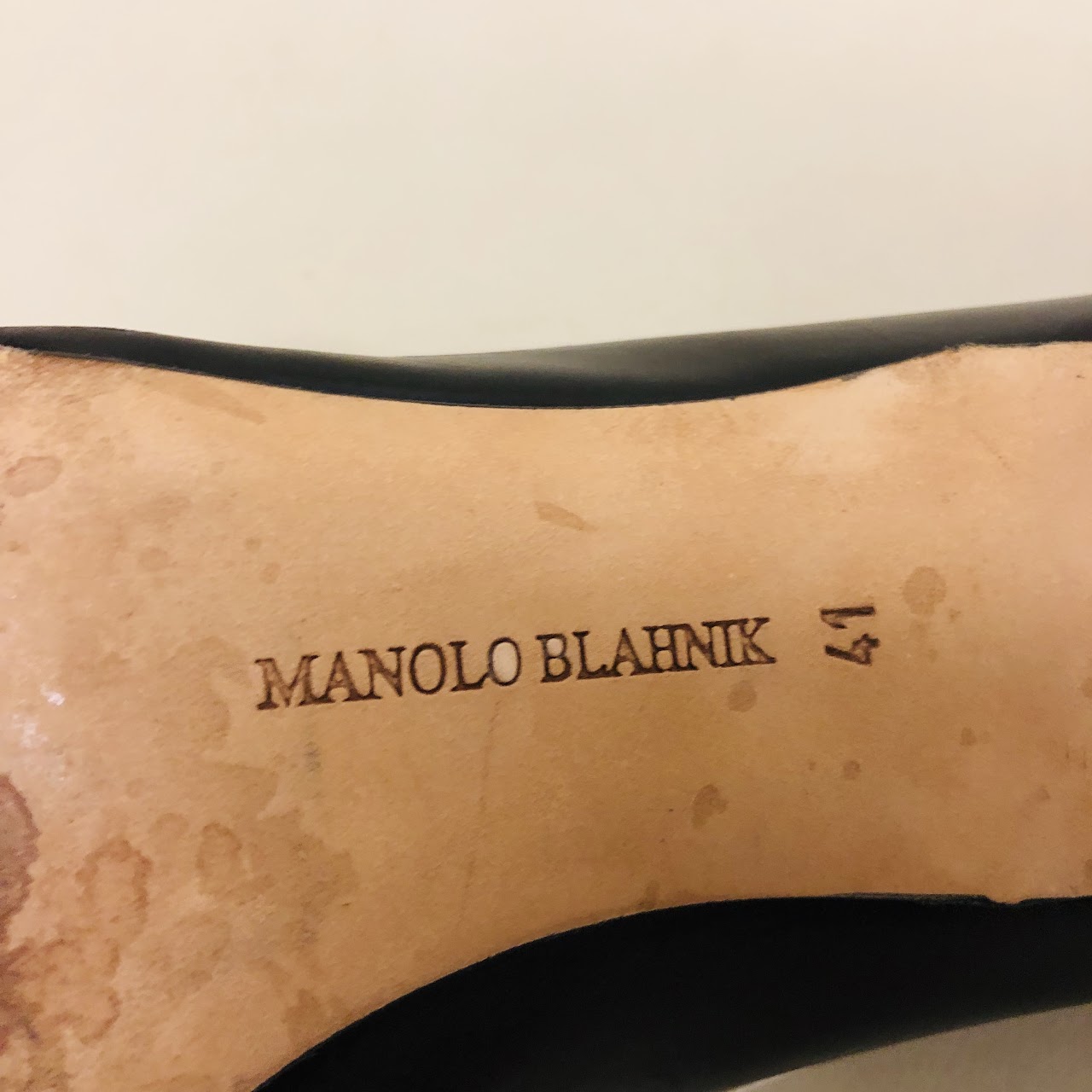 Manolo Blahnik Two-Tone Pumps