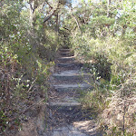 Stairs near Edinburgh Castle Rock (185478)