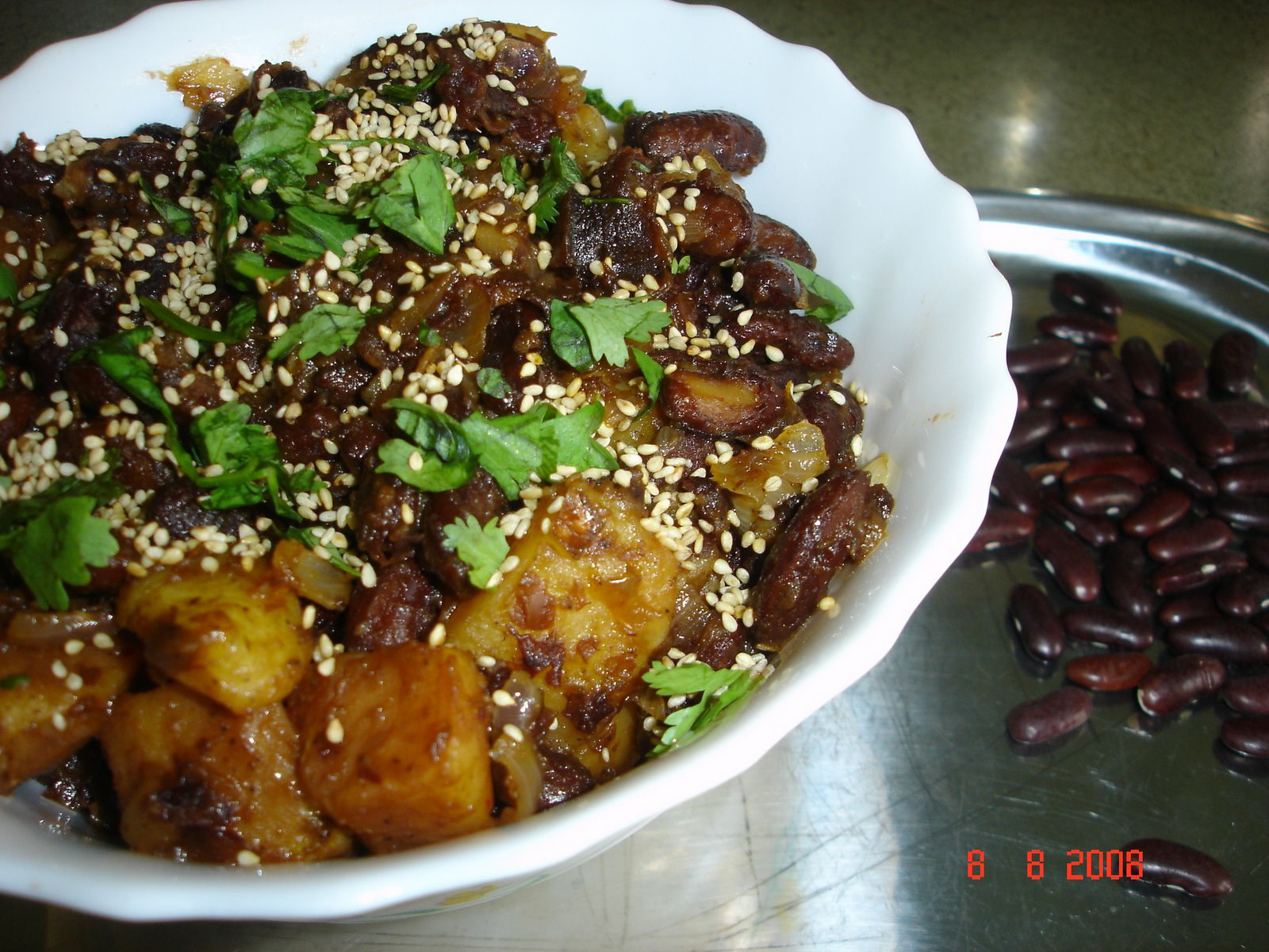 Chinese Kidney Beans And Potato