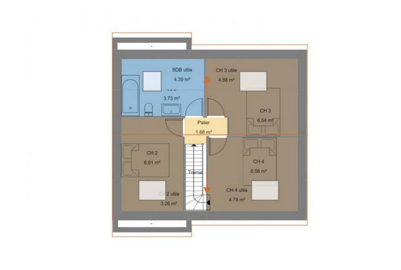  Vente Terrain + Maison - Terrain : 415m² - Maison : 89m² à Clohars-Carnoët (29360) 