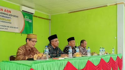 Kakankemenag Aceh Besar: Urusan Dunia jangan Abaikan Kepentingan Akhirat