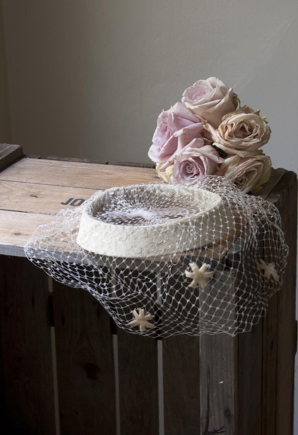 farmhouse weddings. vintage wedding veil. From cottagefarm