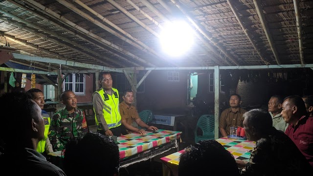 Polsek Dolok Merawan Patroli Gabungan Minimalisir Kejahatan Di Malam Minggu