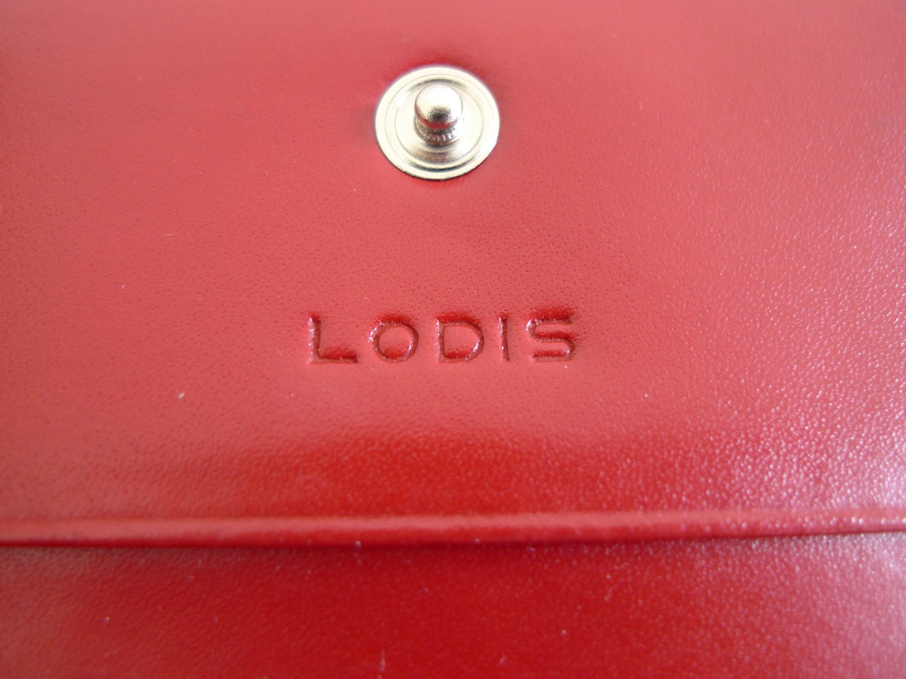 Lodis Red Wallet