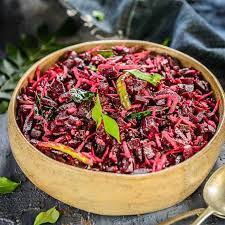 South Indian Beetroot Poriyal Recipe 