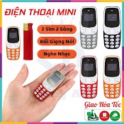 Điện Thoại Mini L8Star Bm10 ( Nokia 3310 ) , 2 Sim 2 Sóng Siêu Nhỏ , Đổi Giọng Nói , Kết Nối Bluetooth , Nghe Nhạc Mp3