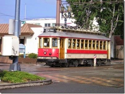 IMG_3237 Portland Vintage Trolley #511 at the Oregon Convention Center in Portland, Oregon on August 31, 2008