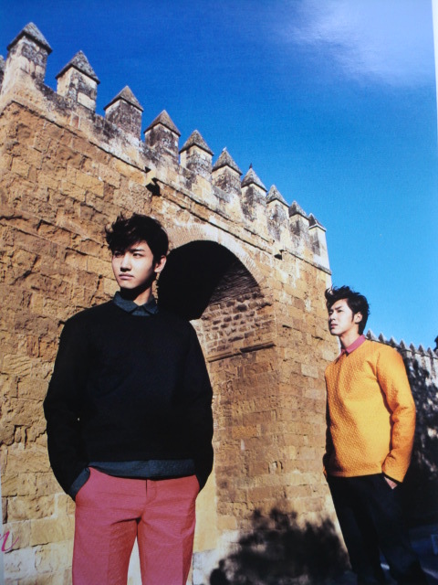 Ultimo Fotobook de Homin "Sun", será liberado el 29 de Octubre  Ginger%252520magazine5