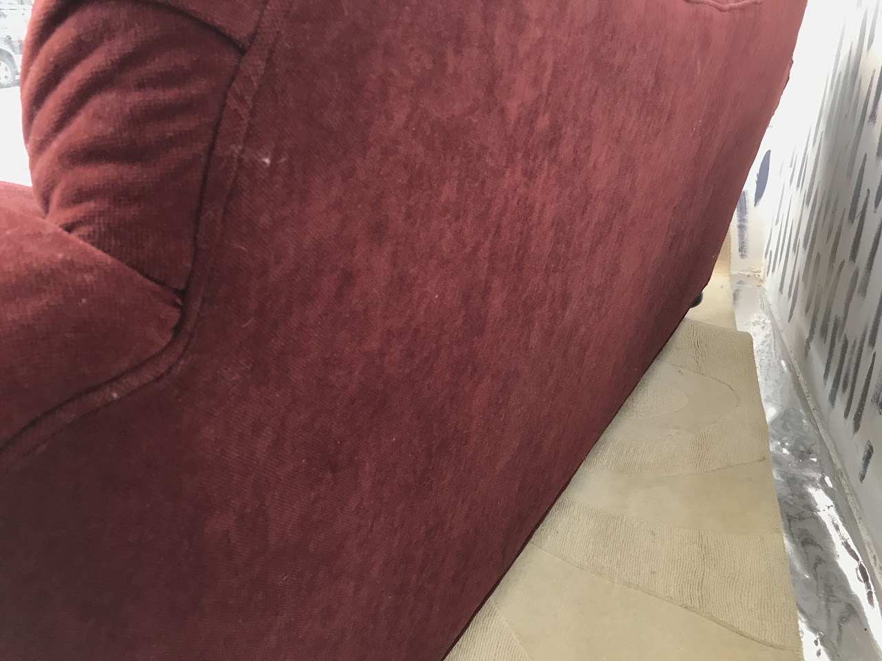 Ethan Allen Tufted Sofa